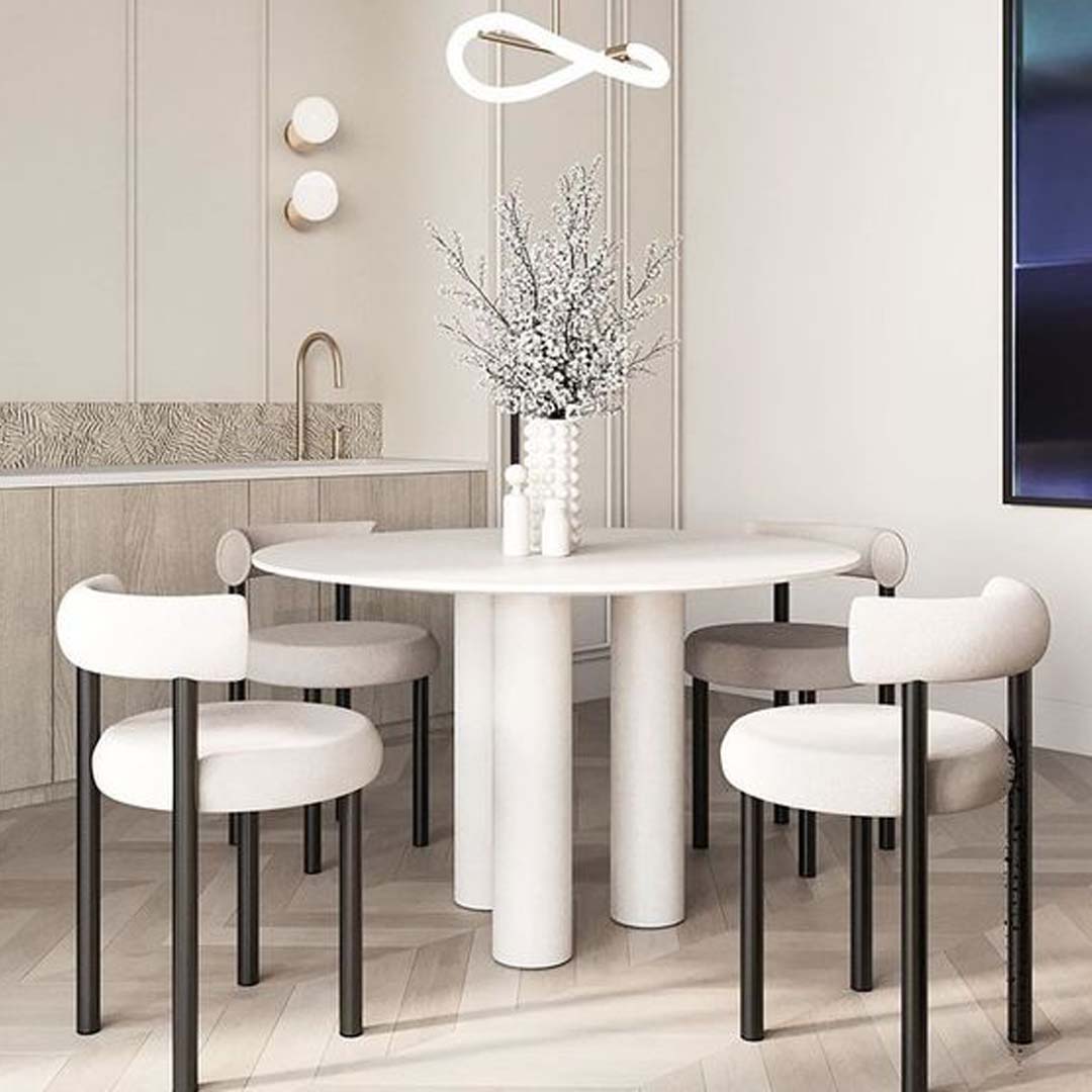 Wooden modern deals dining table