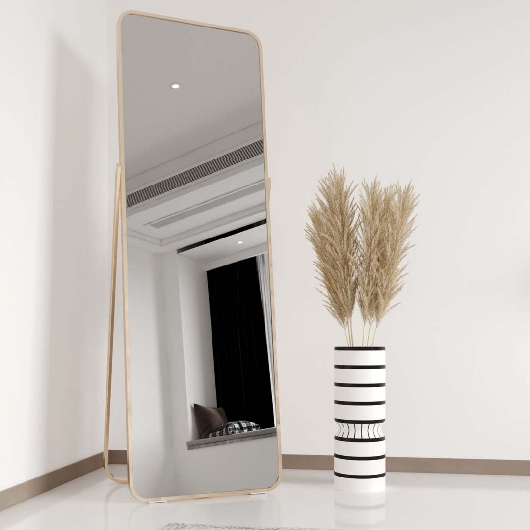 Freestanding Mirror with Stand