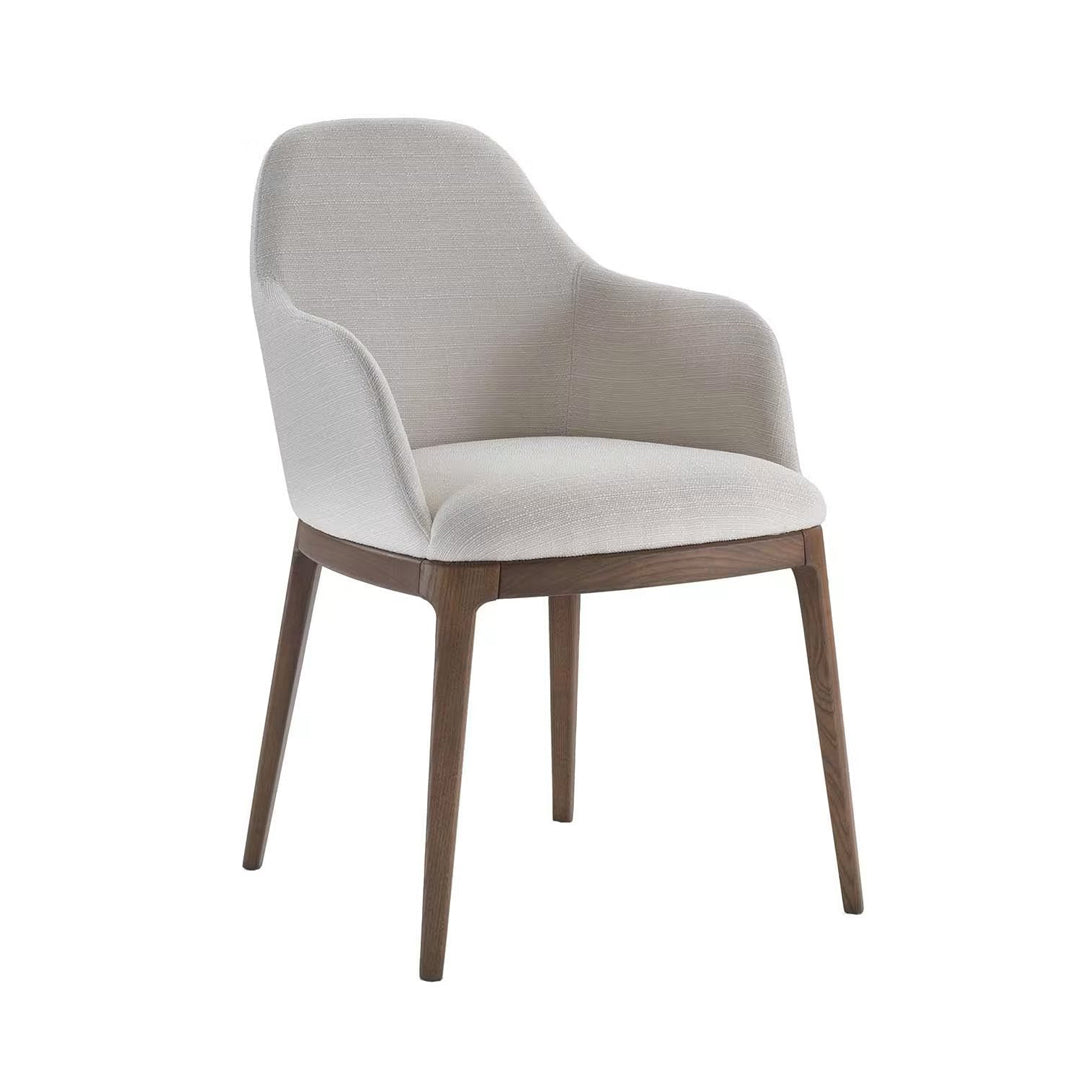 Ivory Designer Chair with Arm