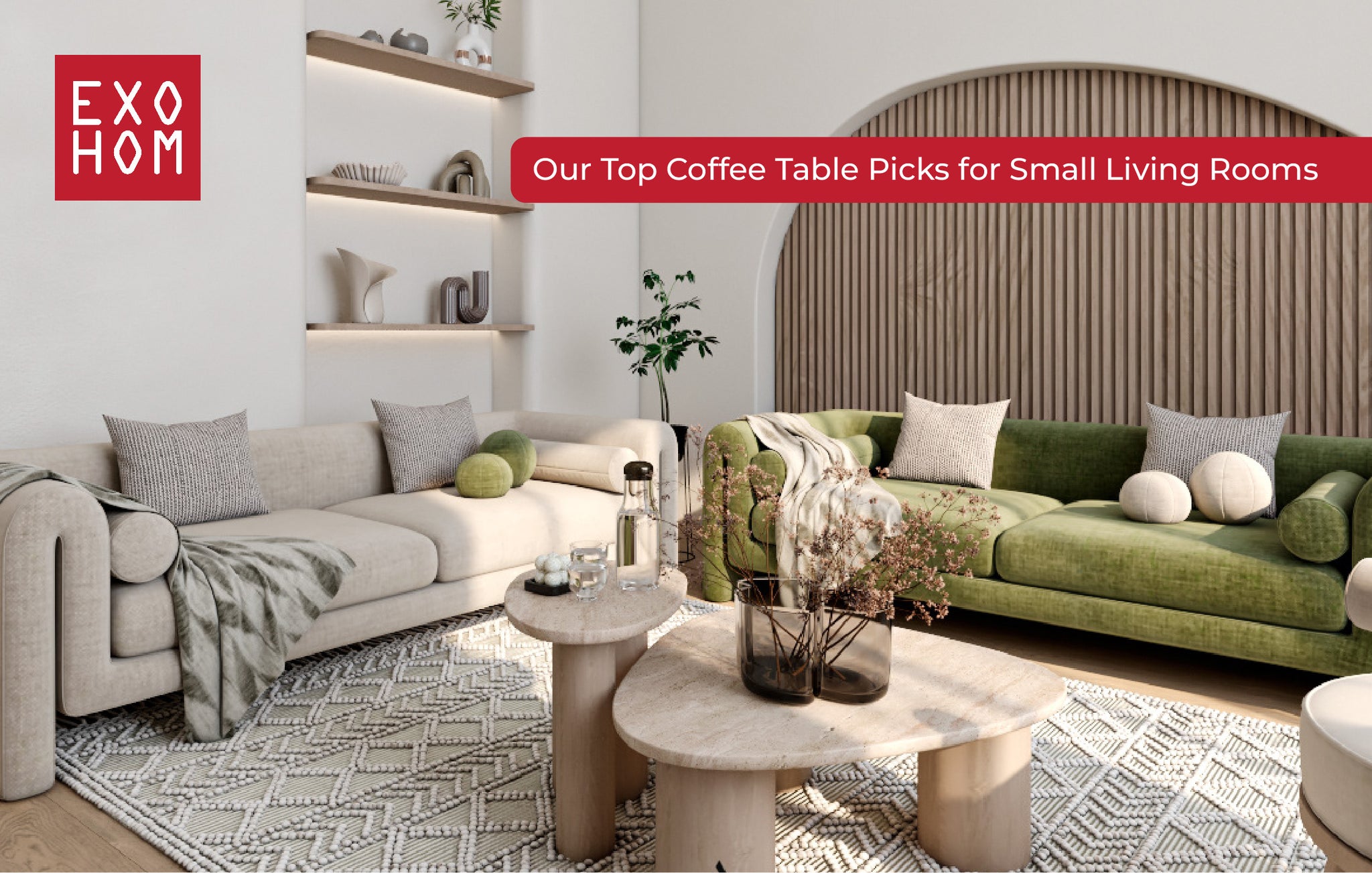Our Top Coffee Table Picks for Small Living Rooms