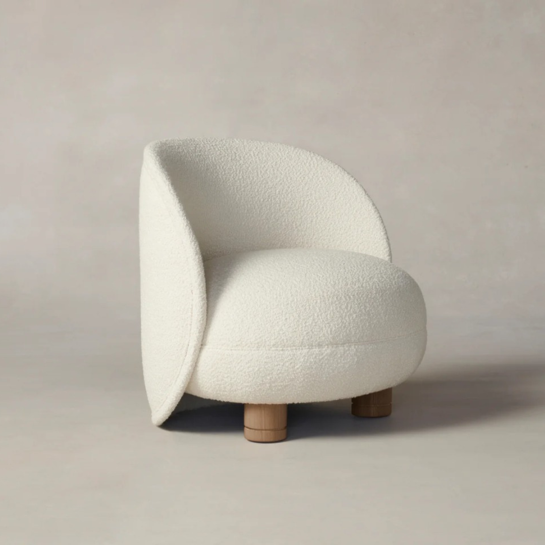 Mirwah Bouclé Armchair