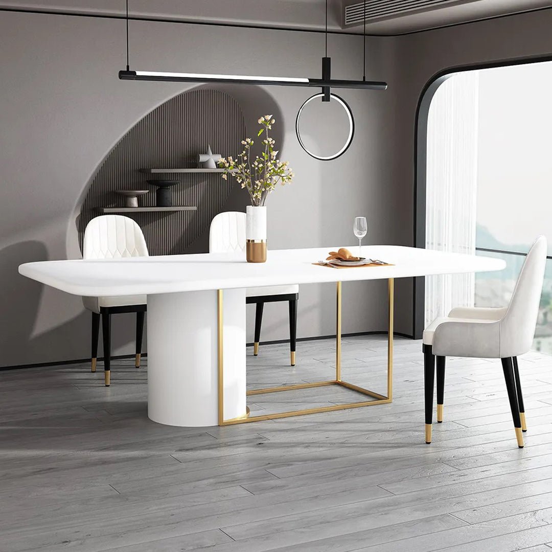 Freccia Designer Dining Table Decorated Look