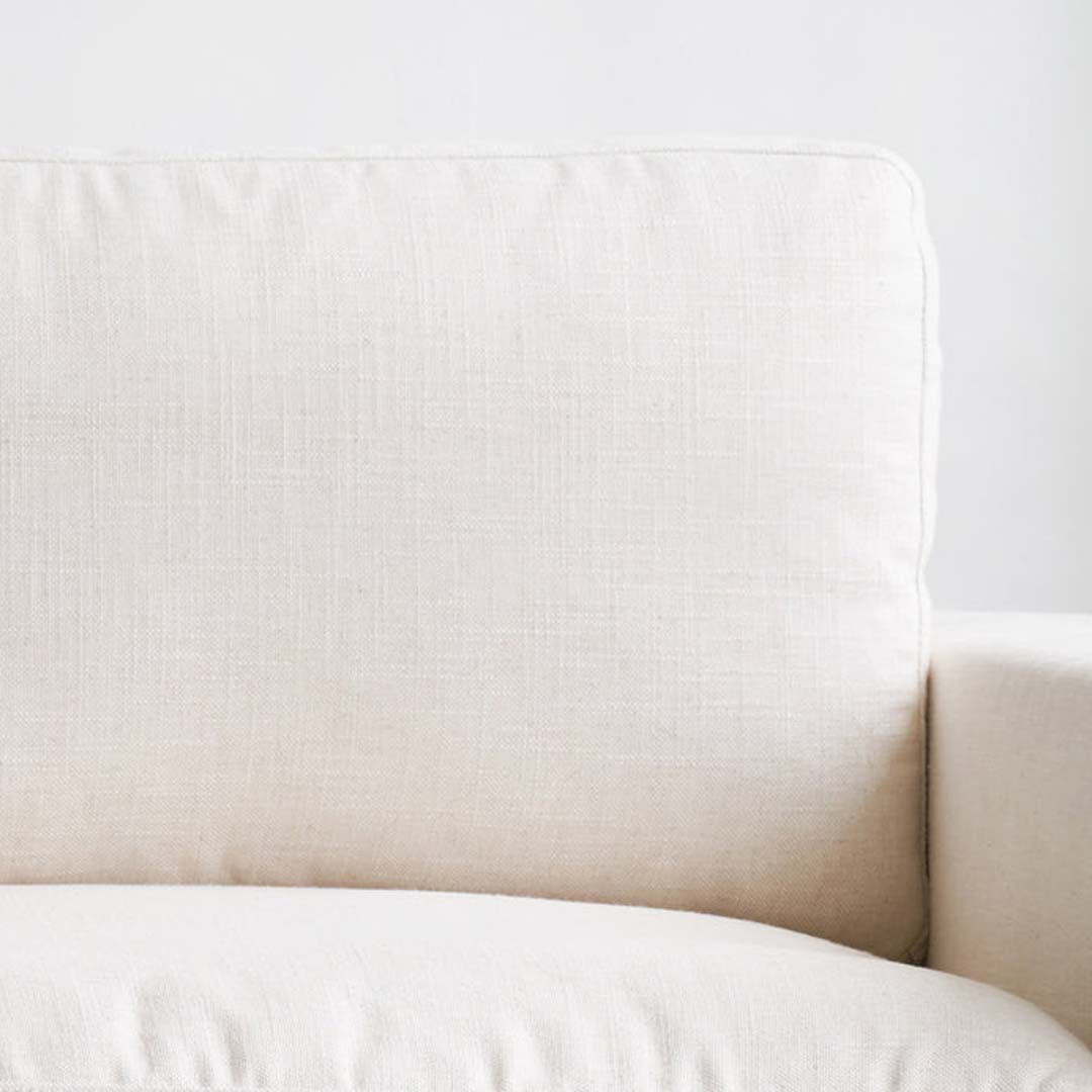 Agena L Shape Sofa Off White