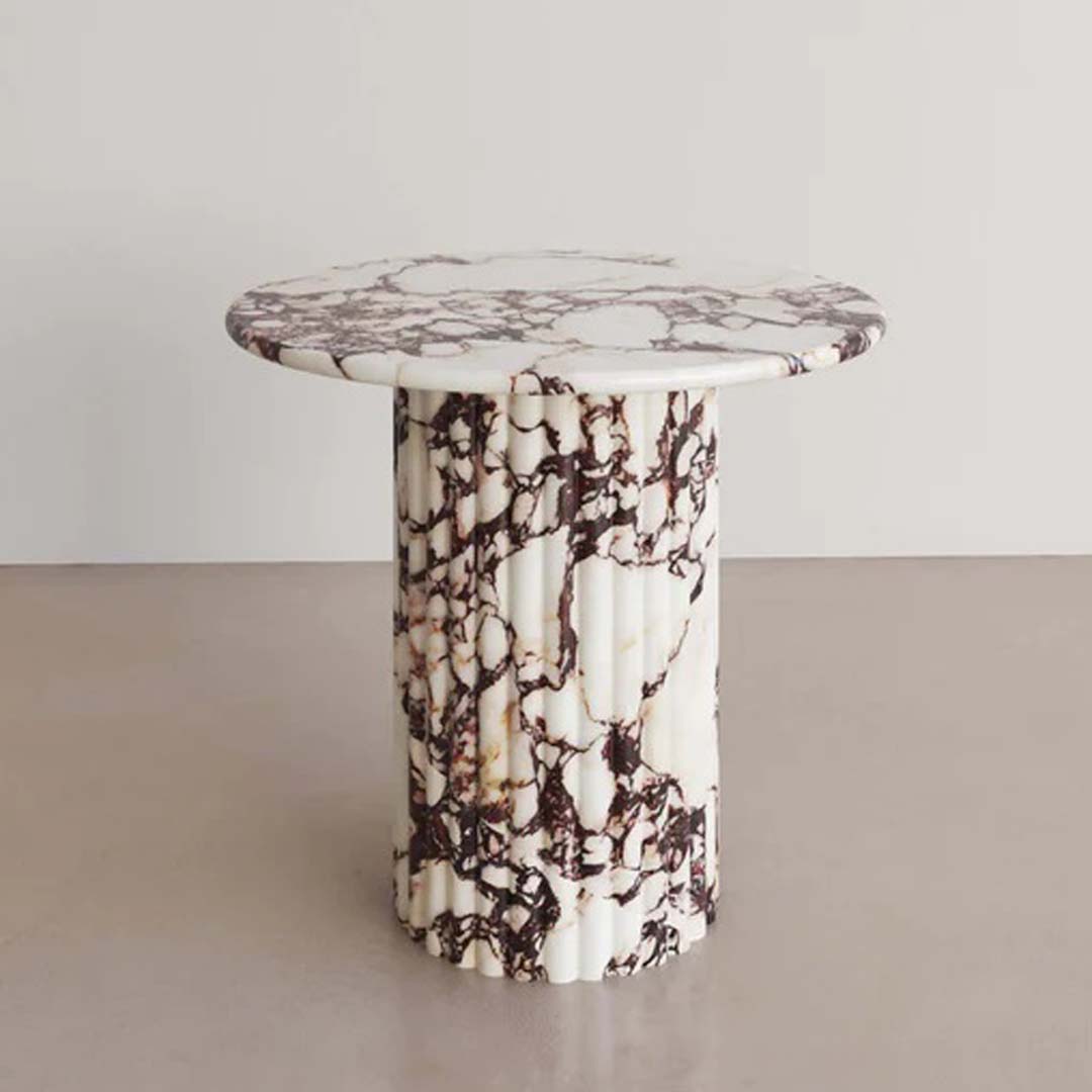 Maisie Italian Marble Side Table