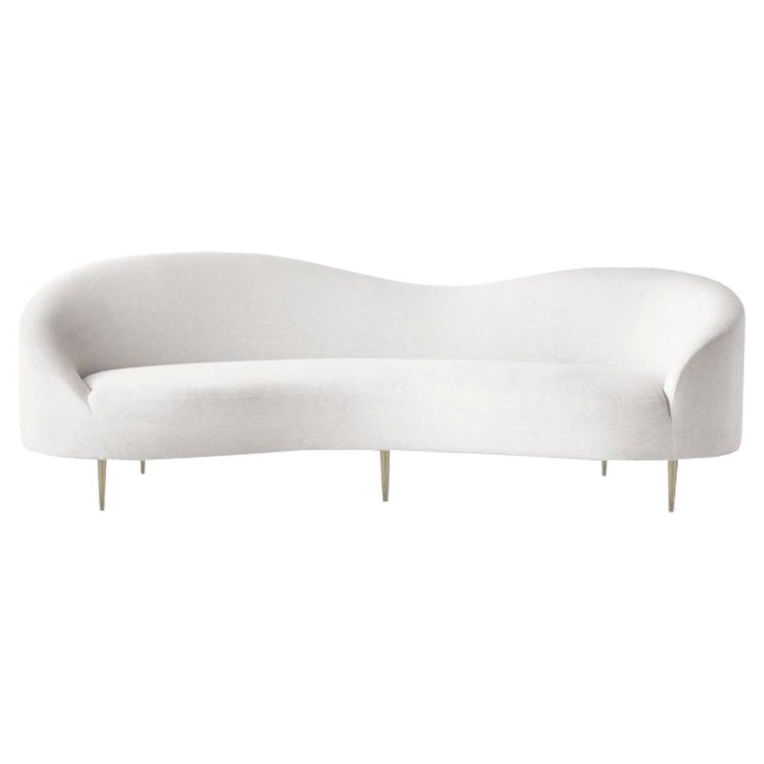 Crater White Designer Sofa