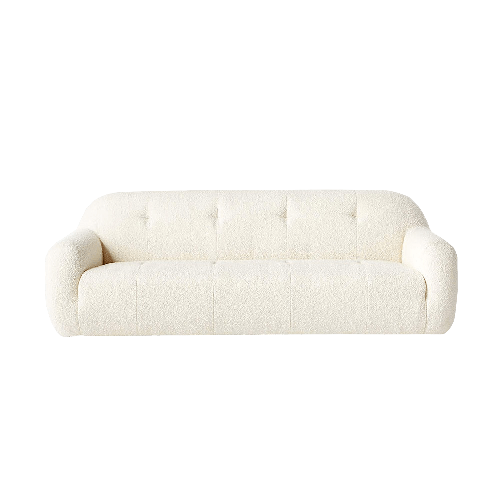 Cetas Cream Designer Sofa 