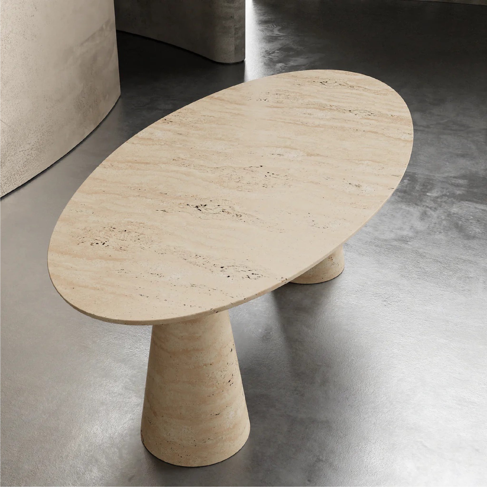 Elegance Brew Marble Dining Table