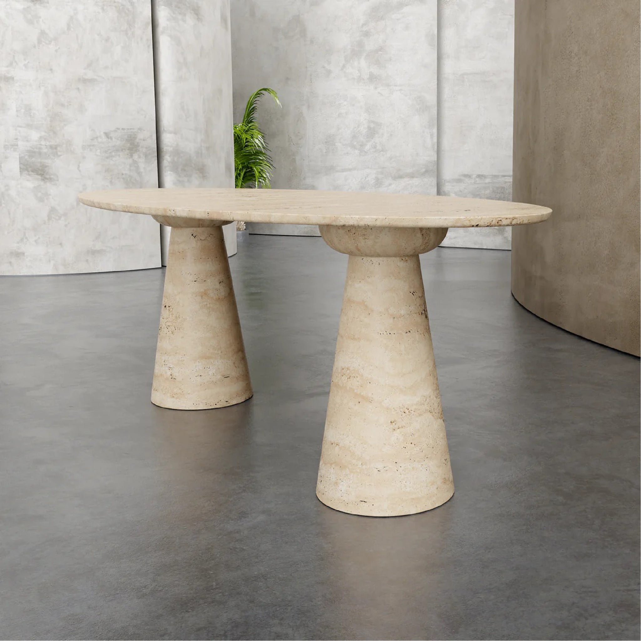 Elegance Brew Marble Dining Table