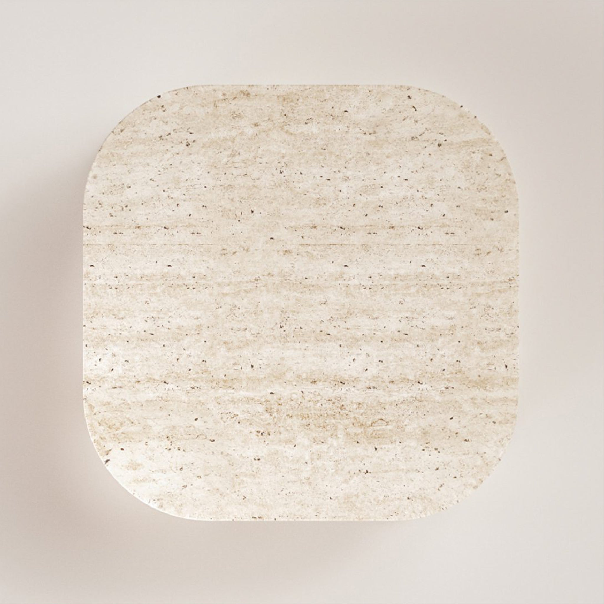 Monarch Travertine Marble Coffee Table Top view