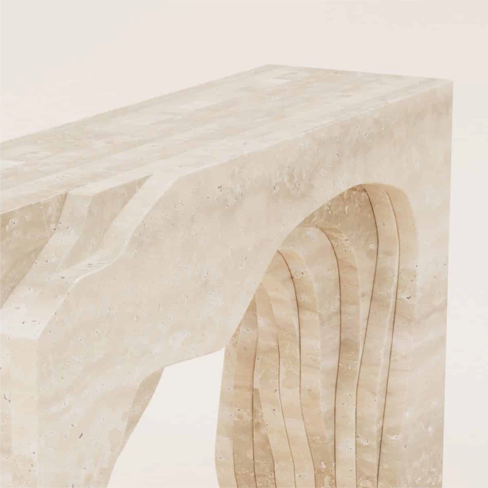 Grandeur Marble Console Table