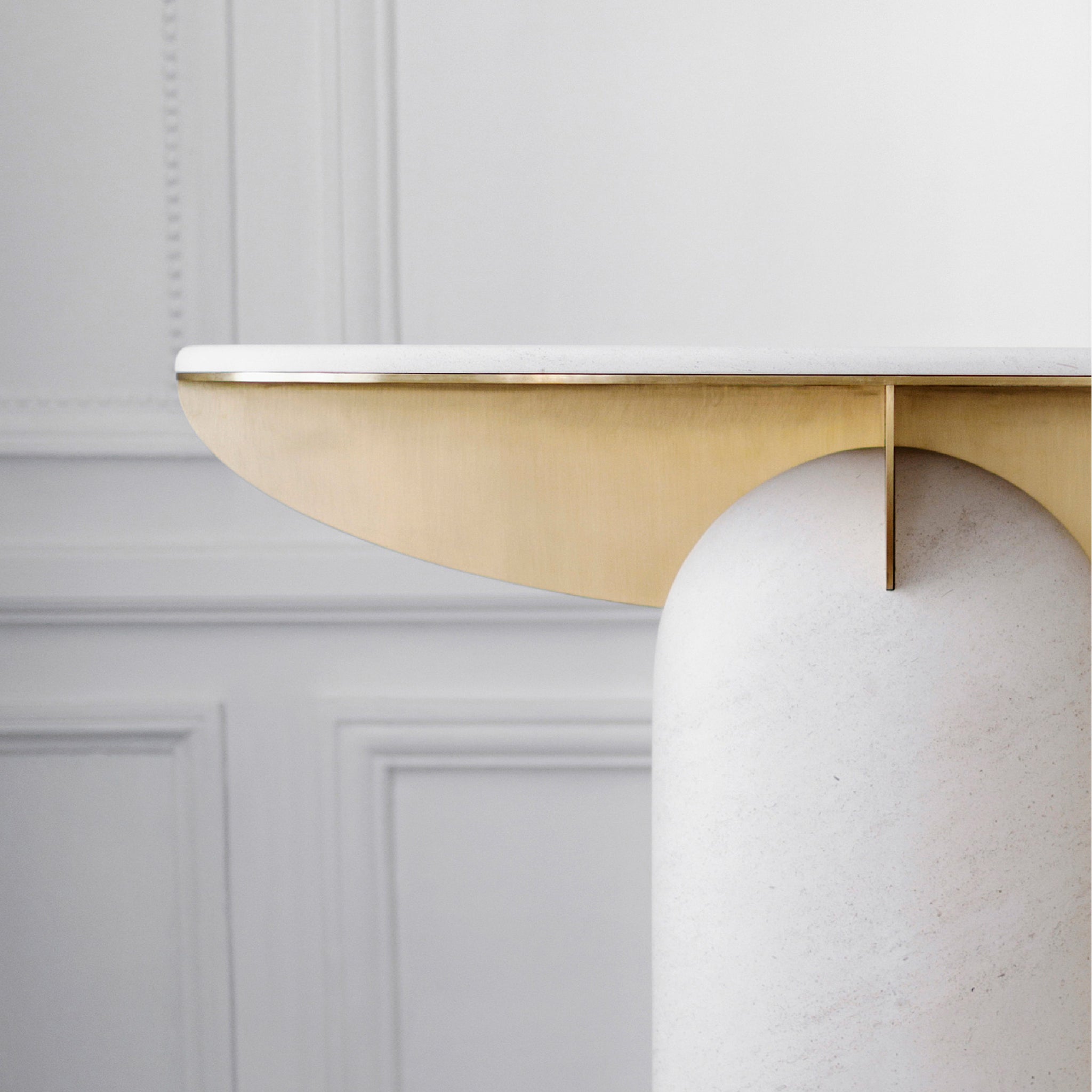 Imperial Limestone Console Table