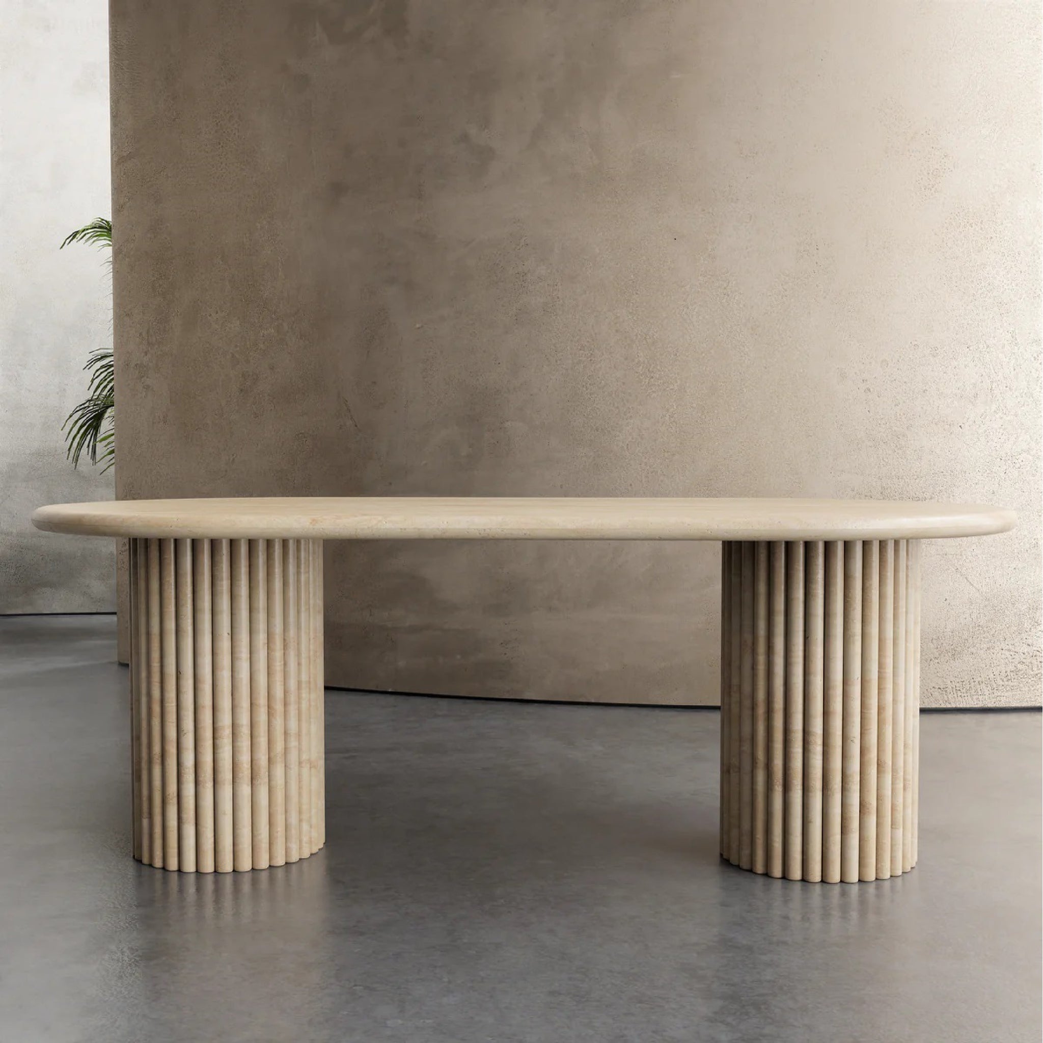 Minimalist Marble Dining Table