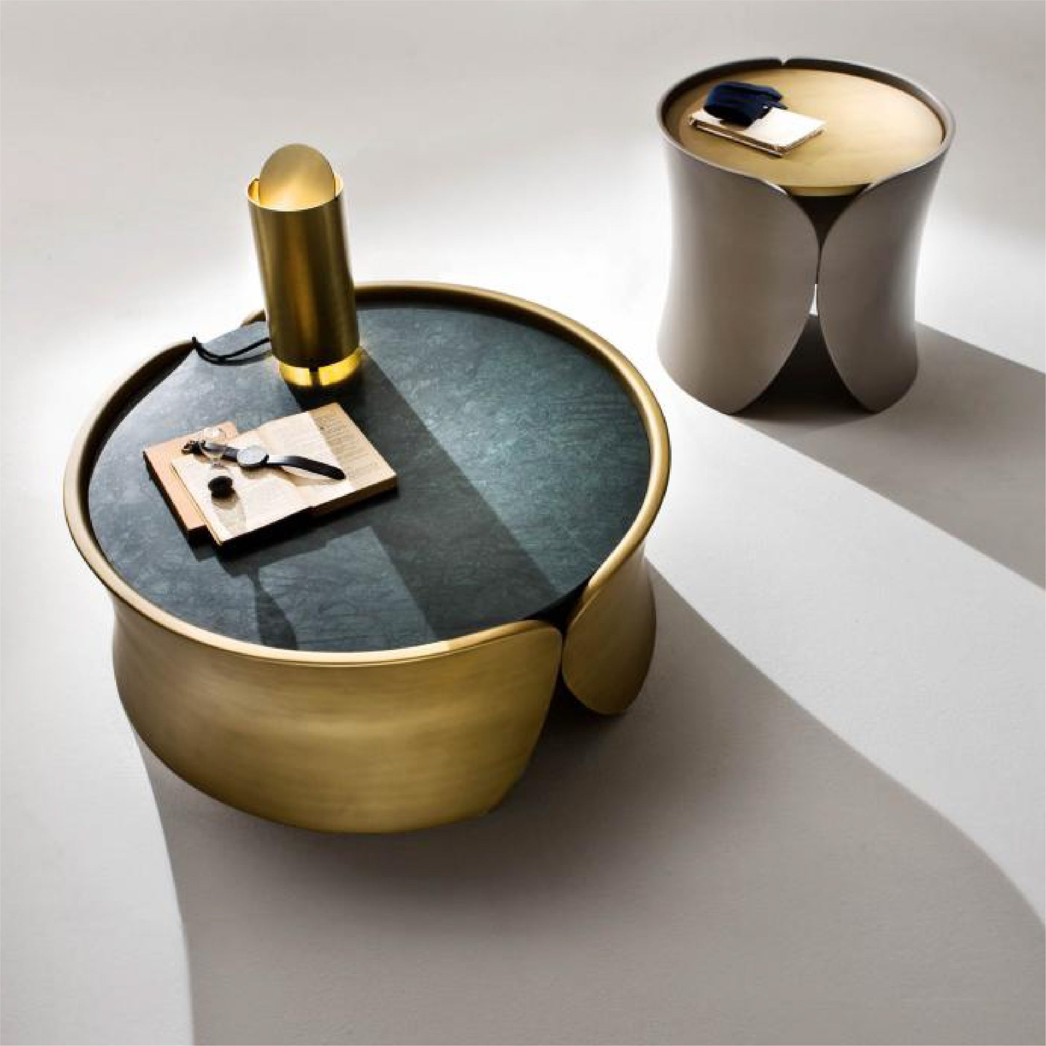 Messier Table Messier Coffee Table - Modern Design with Elegant Wooden Base | Exohom UAE