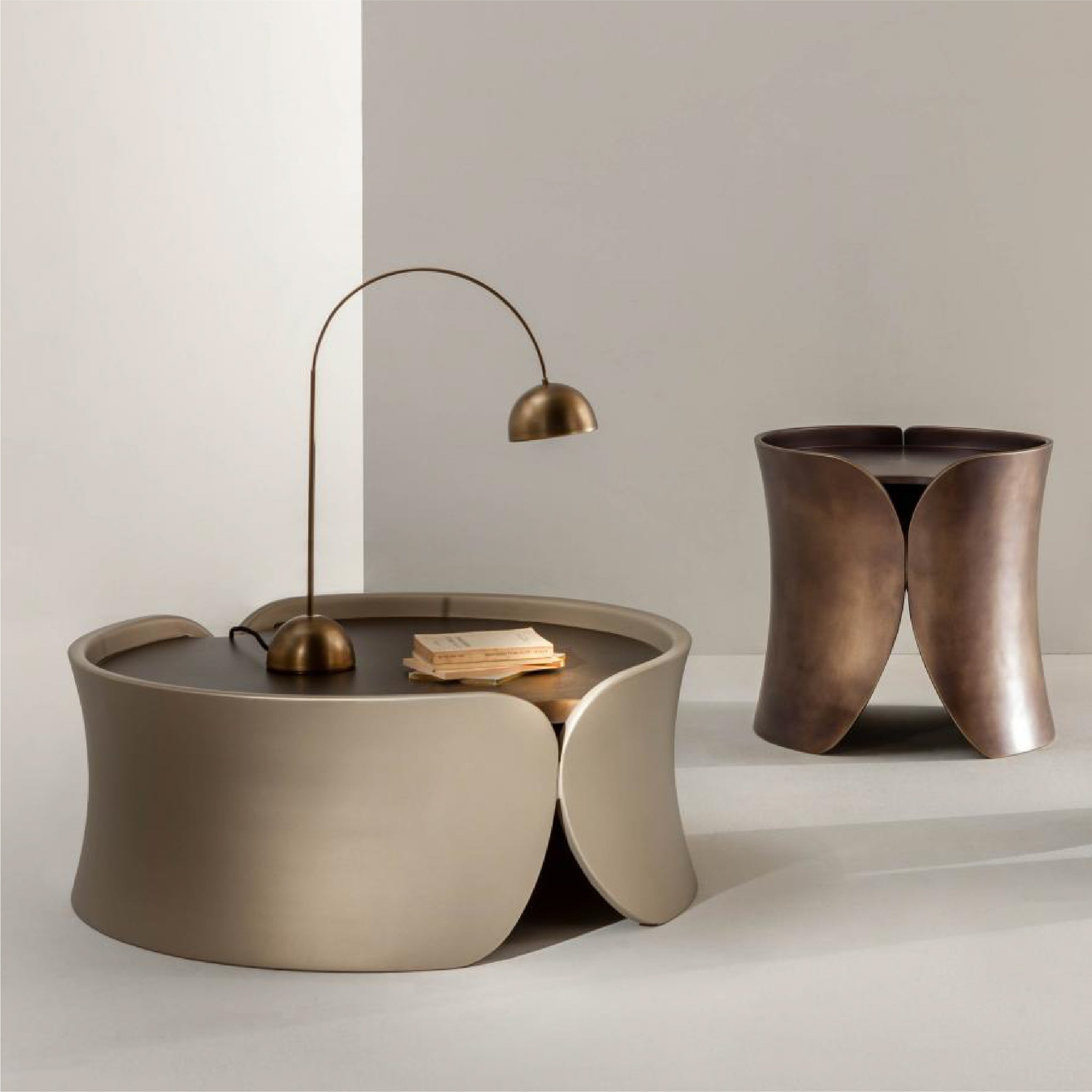 Messier Table Messier Coffee Table - Modern Design with Elegant Wooden Base | Exohom UAE