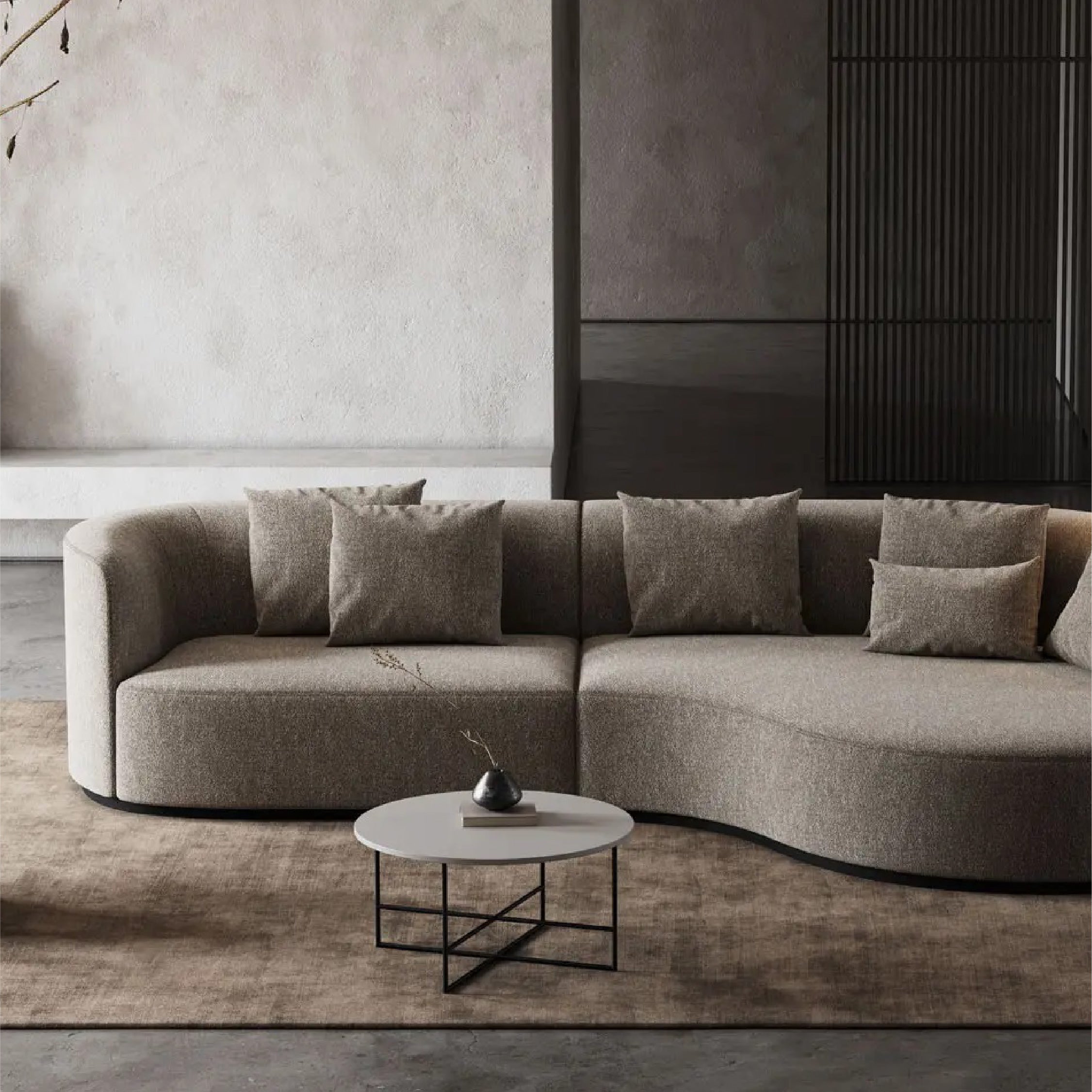 Helix 3 seater luxury sofa | Buy Online in UAE