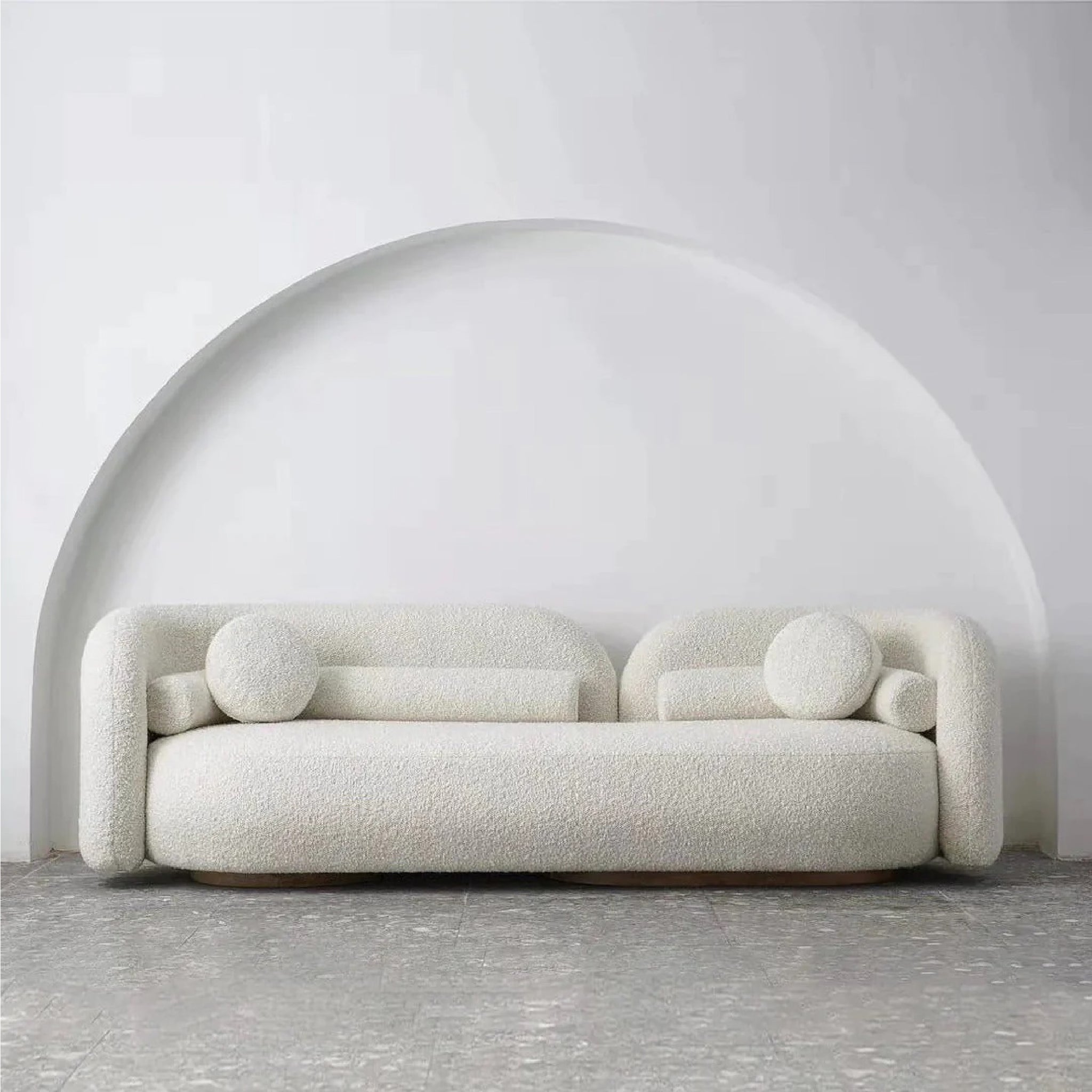 Seyfert Boucle Luxury 2 Seater sofa