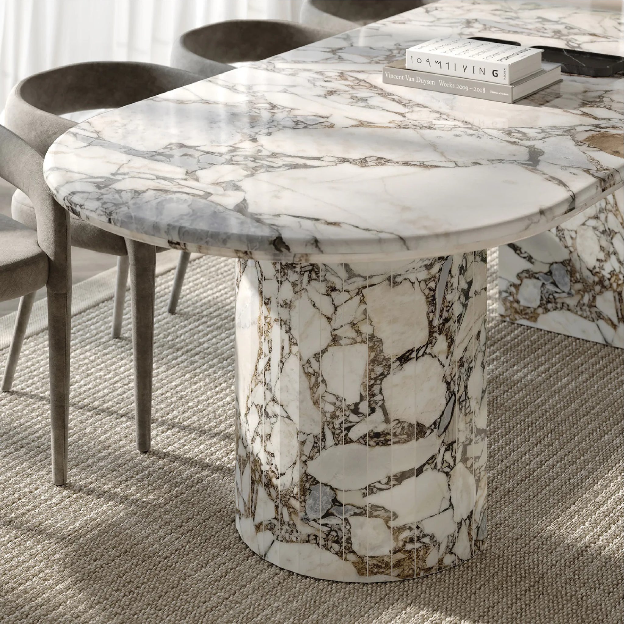 Kurah marble Dining Table