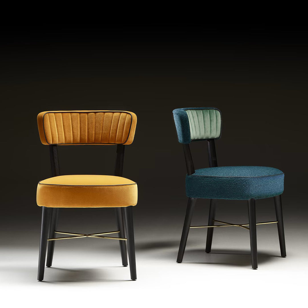Blue and orange Arnie Designer Chair 
