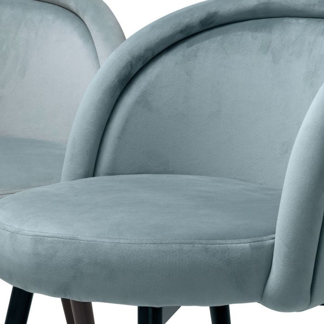 Seletti Designer Chair Velvety Fabric