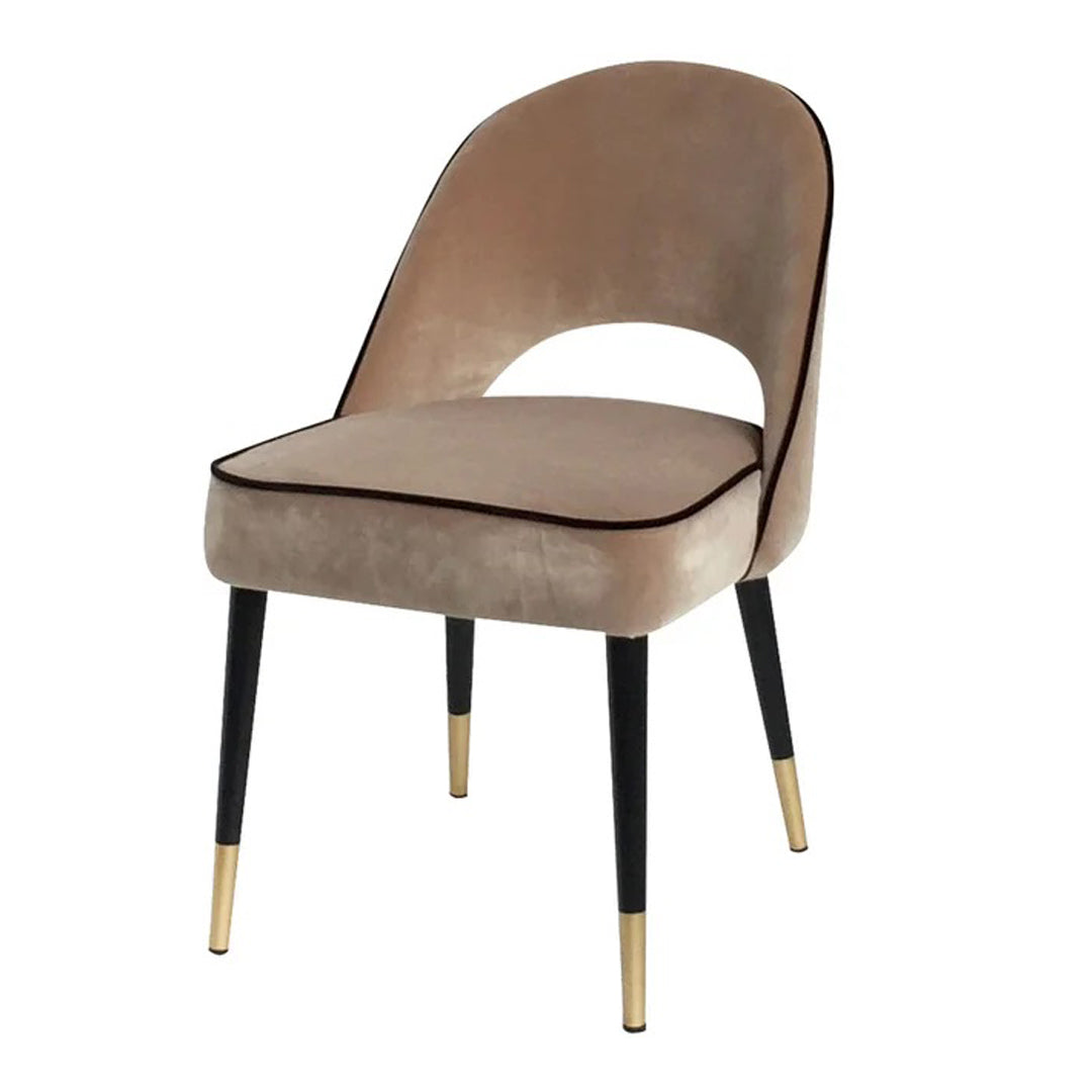 Brown Della Designer chair 