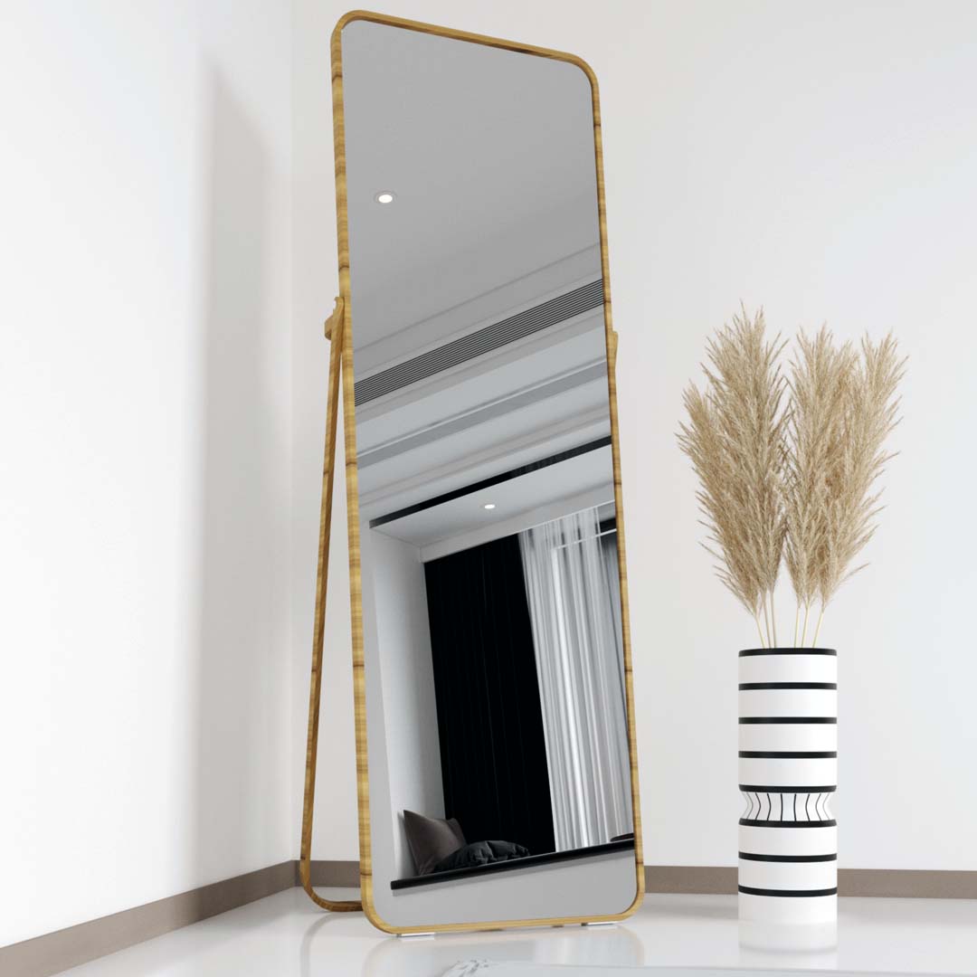 Freestanding Mirror with Stand Perfect Decor Look