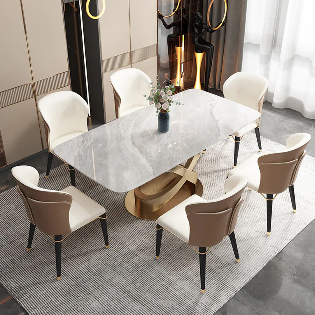 Melchor Designer Dining table Top View