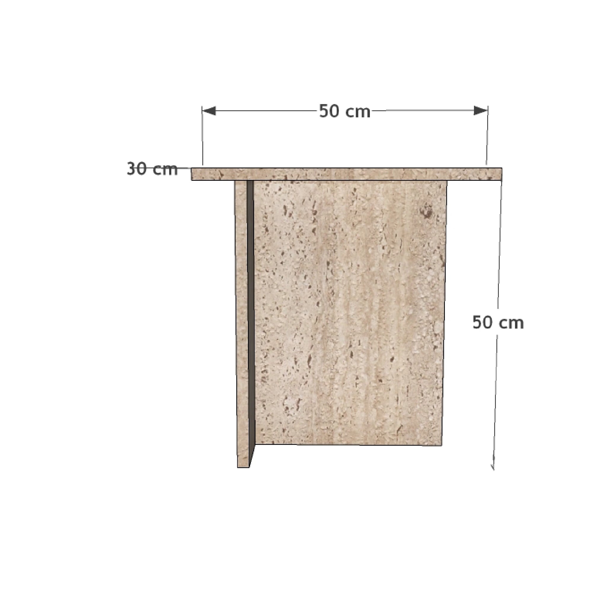 Archer Side Table Dimensions