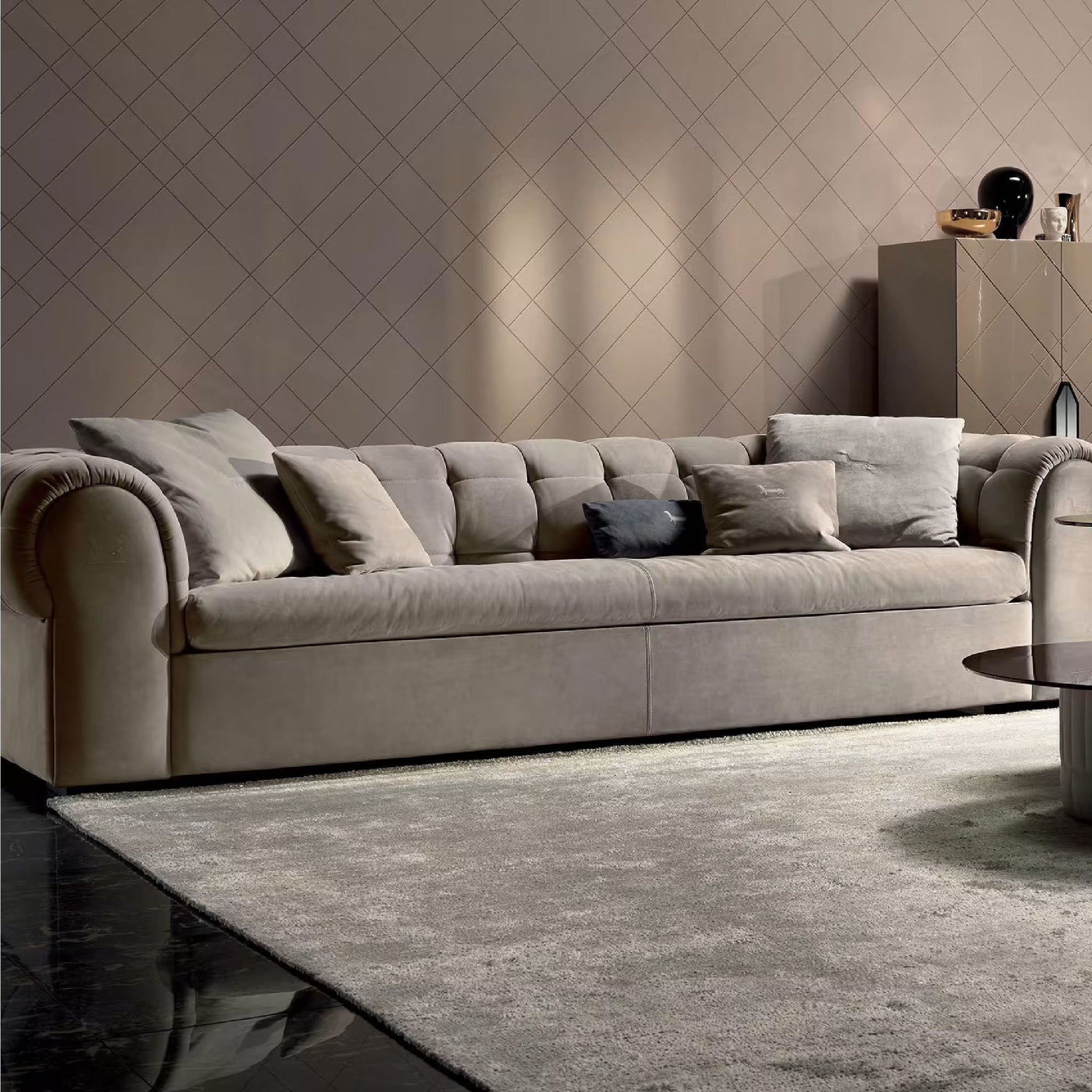 Viking Chesterfield Designer Sofa