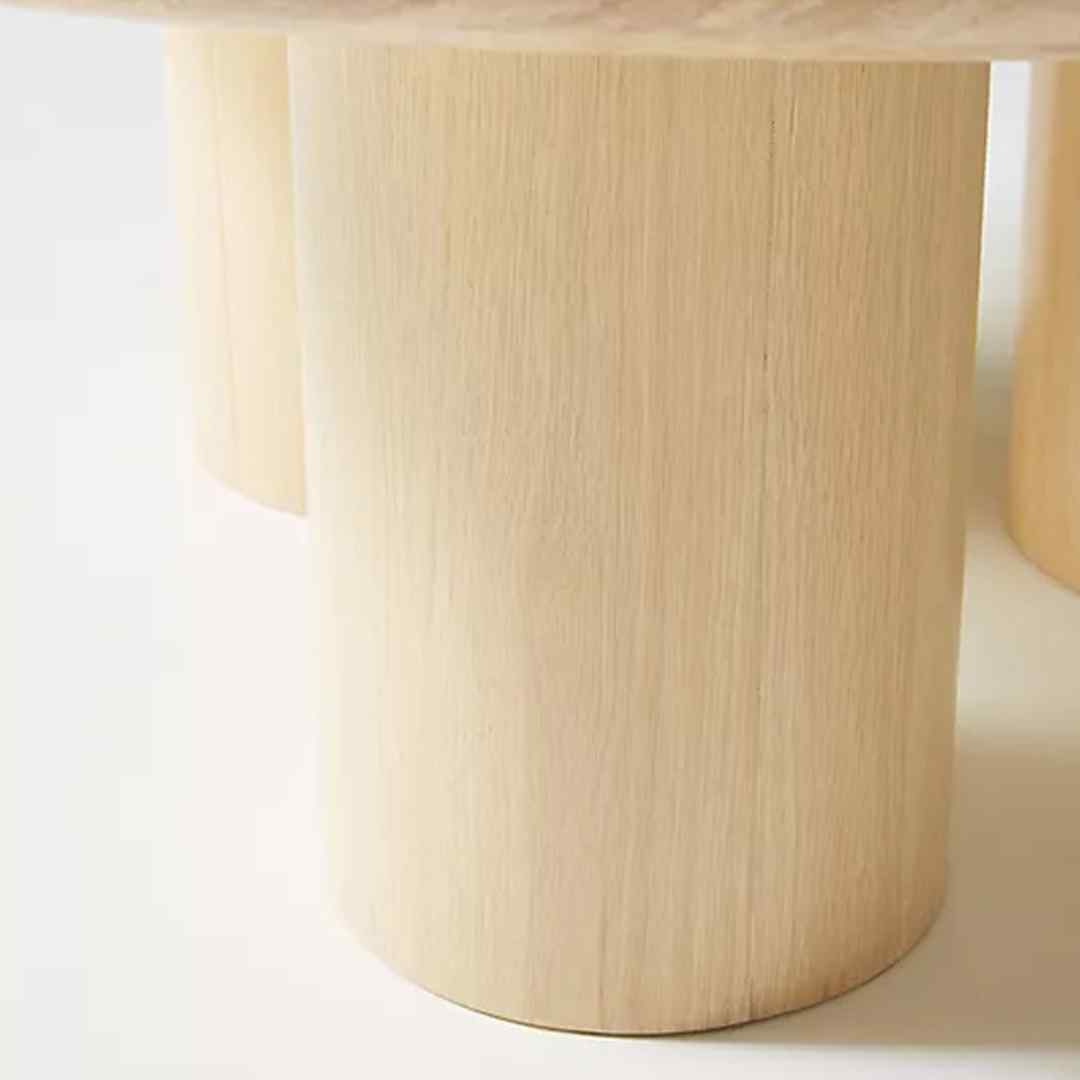Ceres Veneer Center Table Round Base